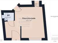 Bureaux et commerces 1 pièce