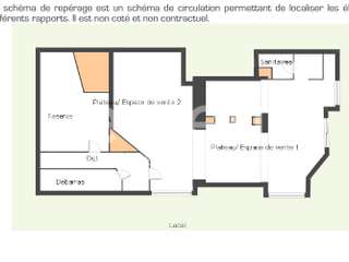 Bureaux et commerces 3 pièces