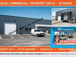 Location Bureaux et commerces 350 m&sup2;Le Soler