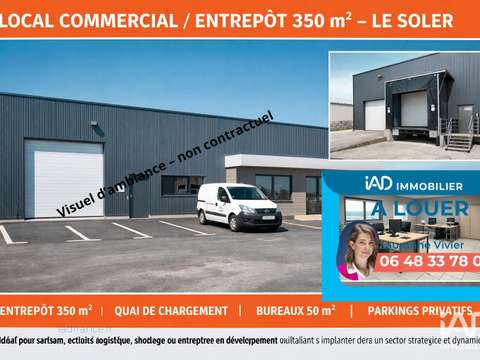 Bureaux et commerces Le Soler 66
