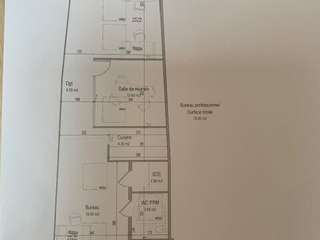 Bureaux et commerces 3 pièces