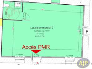 Location Bureaux et commerces 51 m&sup2;Sainte-Pazanne