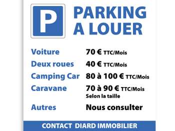 Location garage box et parking