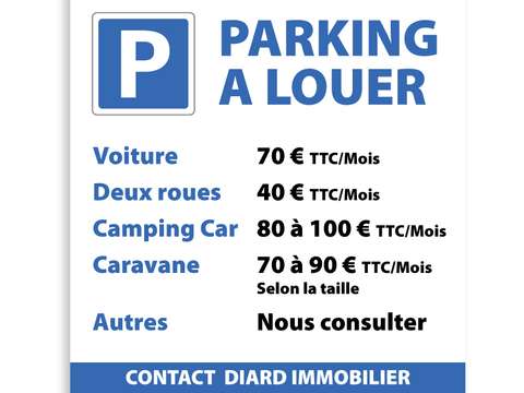 Location garage box et parking