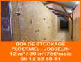 Location garage box et parking Josselin - 56