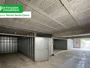Location Garage box et parking 11 m&sup2;Rennes Sud