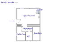 Location maison 2 pièces Location maison 2 pièces