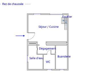 Location maison 2 pièces Location maison 2 pièces