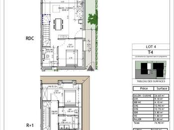 Location maison 4 pièces Location maison 4 pièces