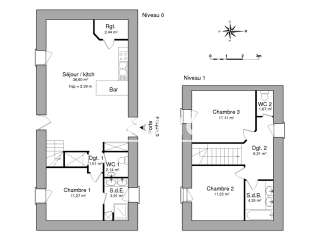 Location maison 4 pièces