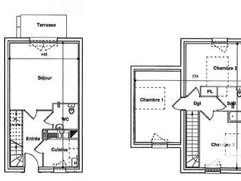 Location maison 4 pièces
