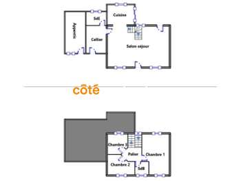 Location Maison 3 chambresLe Drennec
