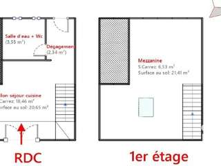 Location maison 2 pièces