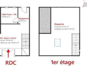 Location Maison 1 chambreLes Matelles