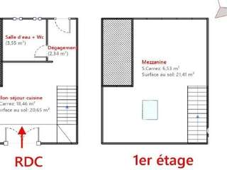 Location maison 2 pièces