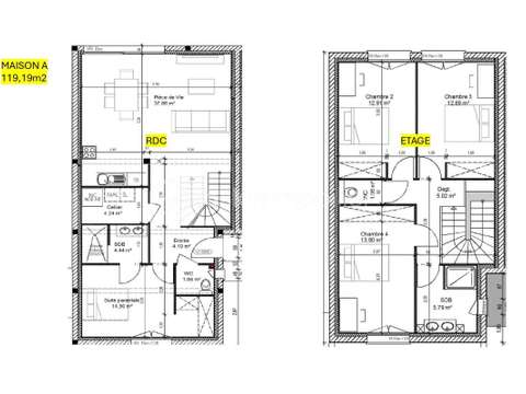 Location maison 5 pièces