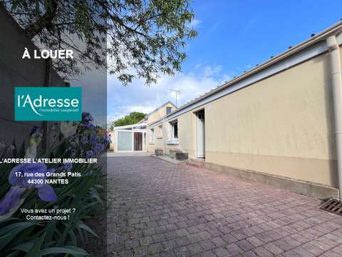 Location maison 4 pièces Nantes Beaujoire - Saint-Joseph 44