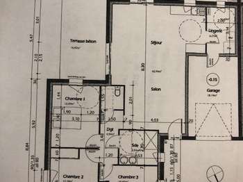 Location Maison 3 chambresSaint-Herblon