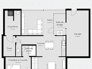 Location Maison 4 chambresSaint-Jean-d'Assé