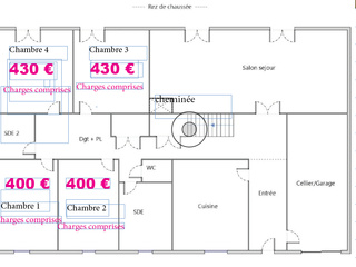 Location maison 9 pièces