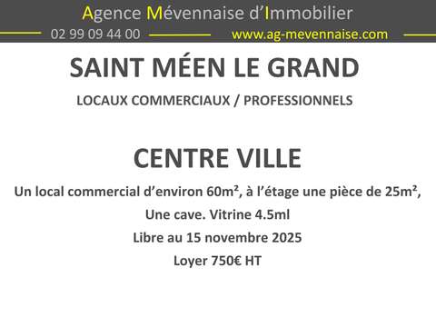 Location terrain 1 pièce Saint-Méen-le-Grand 35