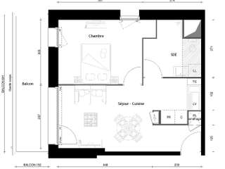 Vente appartement 2 pièces Vente appartement 2 pièces