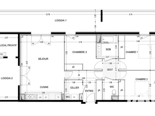 Vente appartement 4 pièces Vente appartement 4 pièces