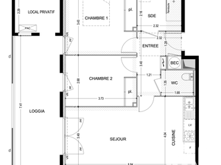 Vente appartement 3 pièces Vente appartement 3 pièces