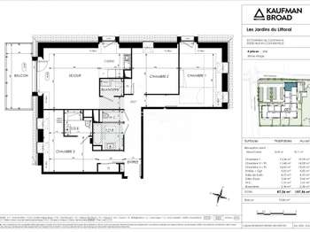 Vente appartement 4 pièces Agon-Coutainville 50
