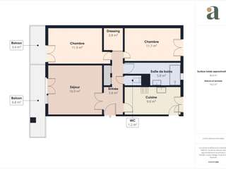 Vente appartement 3 pièces Vente appartement 3 pièces
