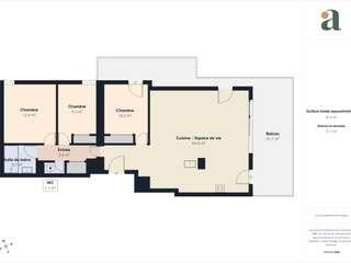 Vente appartement 4 pièces