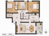 Vente appartement 4 pièces