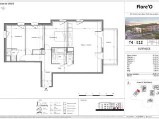 Vente appartement 4 pièces