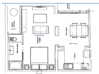 Vente appartement 2 pièces