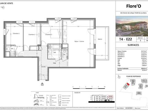Vente appartement 4 pièces Vente appartement 4 pièces