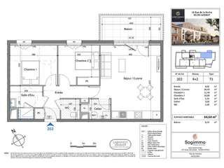 Vente appartement 3 pièces Vente appartement 3 pièces