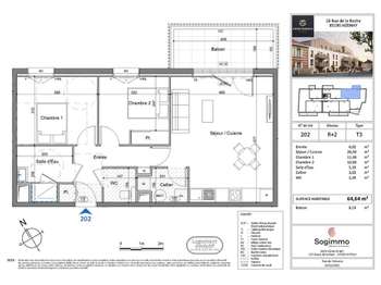 Vente appartement 3 pièces Vente appartement 3 pièces