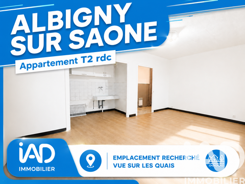 Vente appartement 2 pièces Albigny-sur-Saône 69