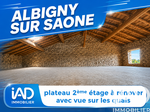 Vente appartement 3 pièces Albigny-sur-Saône 69