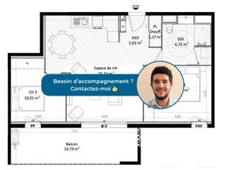 Vente appartement 3 pièces Vente appartement 3 pièces