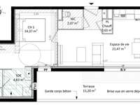Vente appartement 2 pièces