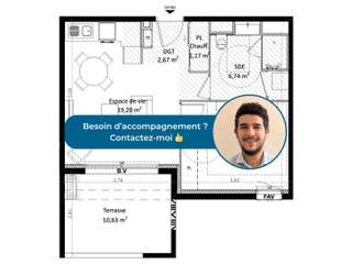 Vente appartement 2 pièces Vente appartement 2 pièces