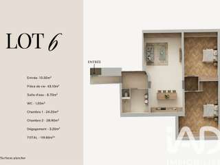 Vente appartement 4 pièces