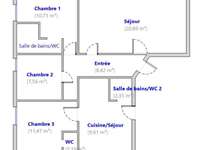 Vente appartement 4 pièces Vente appartement 4 pièces