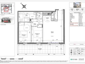 Vente appartement 3 pièces Vente appartement 3 pièces