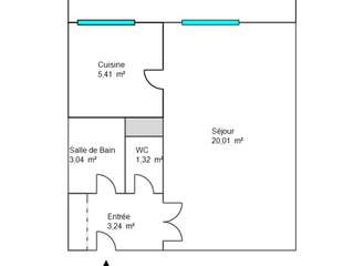 Vente appartement 1 pièce