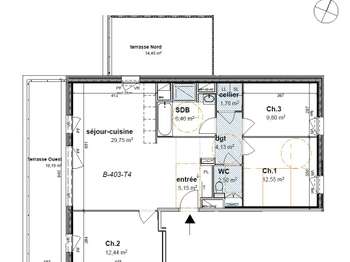 Vente appartement 4 pièces Vente appartement 4 pièces