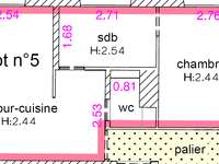 Vente appartement 2 pièces