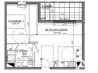Vente appartement 2 pièces Vente appartement 2 pièces