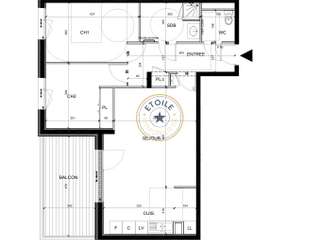Vente appartement 3 pièces